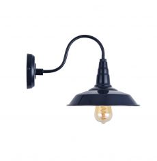 Argyll Industrial Wall Light Squid Ink Blue - Elesi