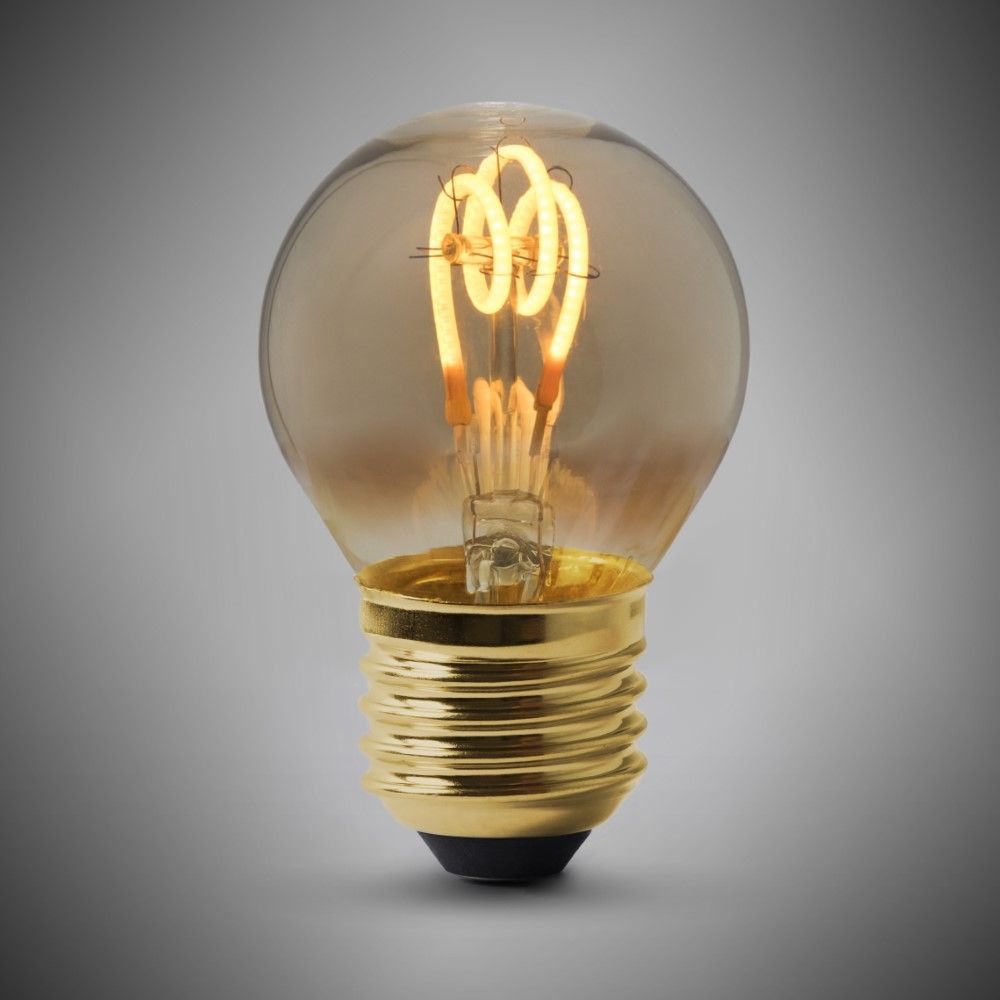 edison screw golf ball bulb