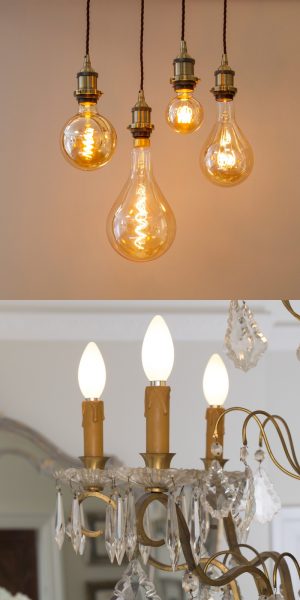 filament bulbs vs opal bulbs